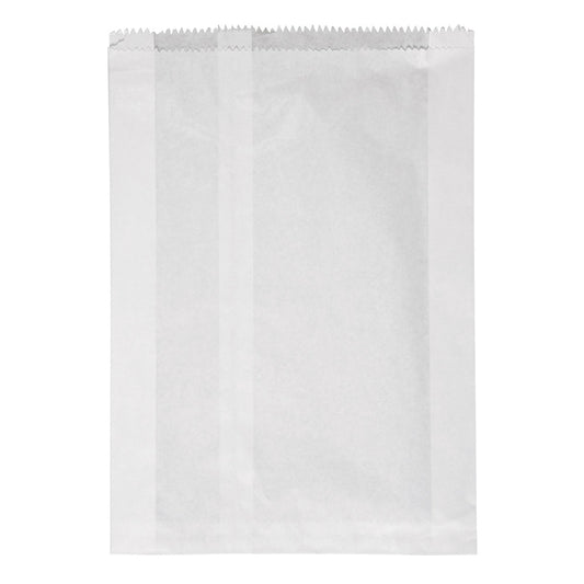 Double Paper Bread Bag White 500s 380 x 265 x 90mm ()