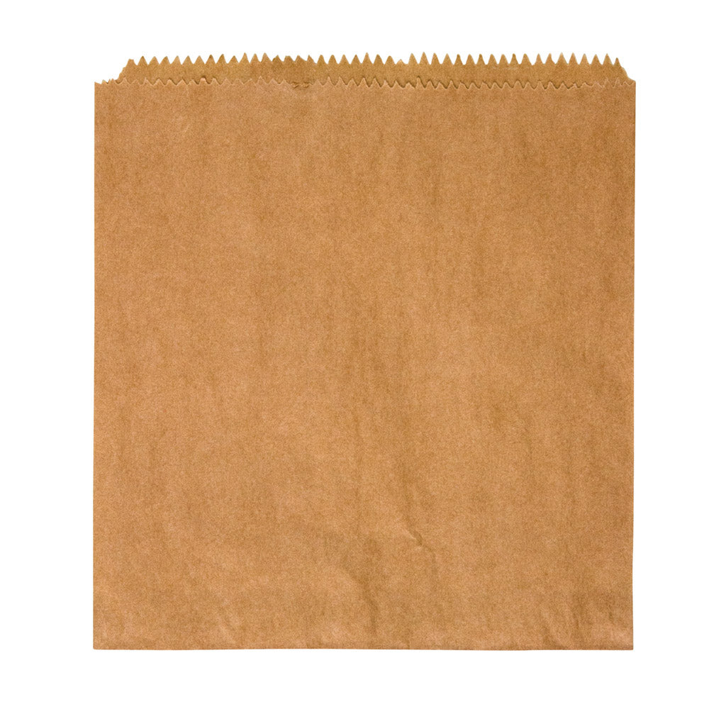 Brown Flat 4 Paper Bags 500s 235mm x 280mm ()