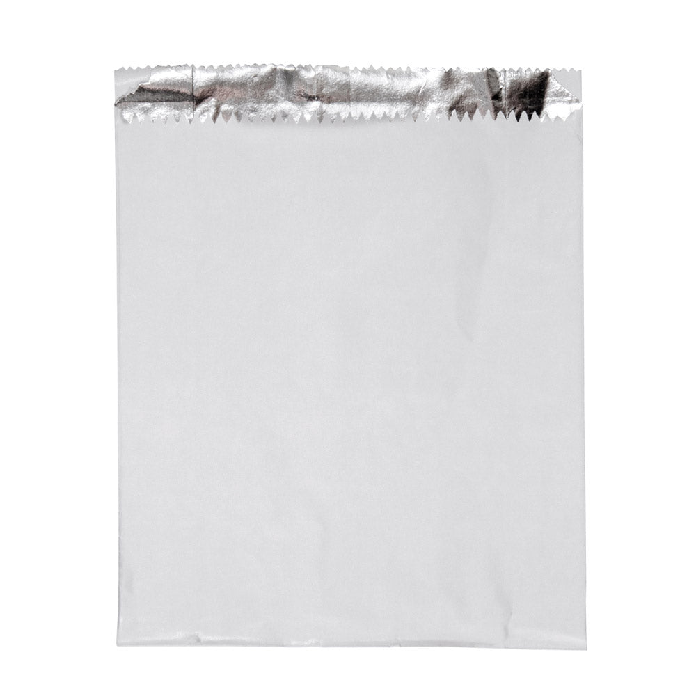 White Foil Lined Chicken Bags Small 250s 195mm x 165mm x 60mm