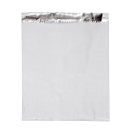White Foil Lined Chicken Bags Small 250s 195mm x 165mm x 60mm