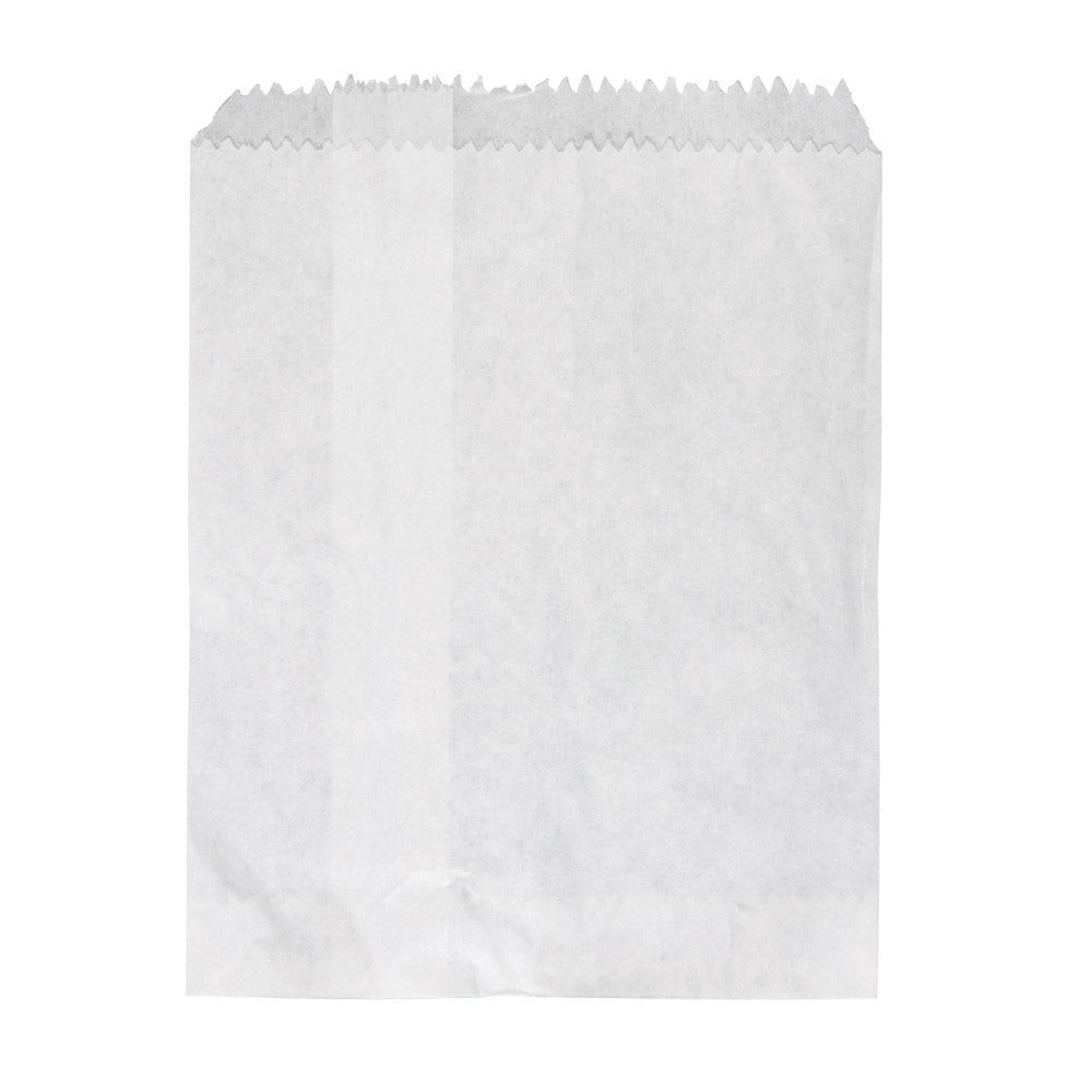 White Flat 1 Paper Bags 1000s 140mm x 170mm ()