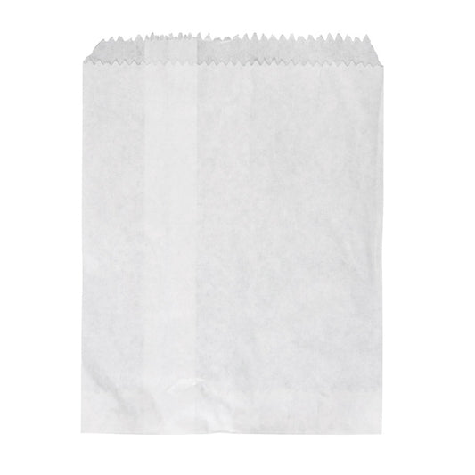 White Flat 1 Paper Bags 1000s 140mm x 170mm ()