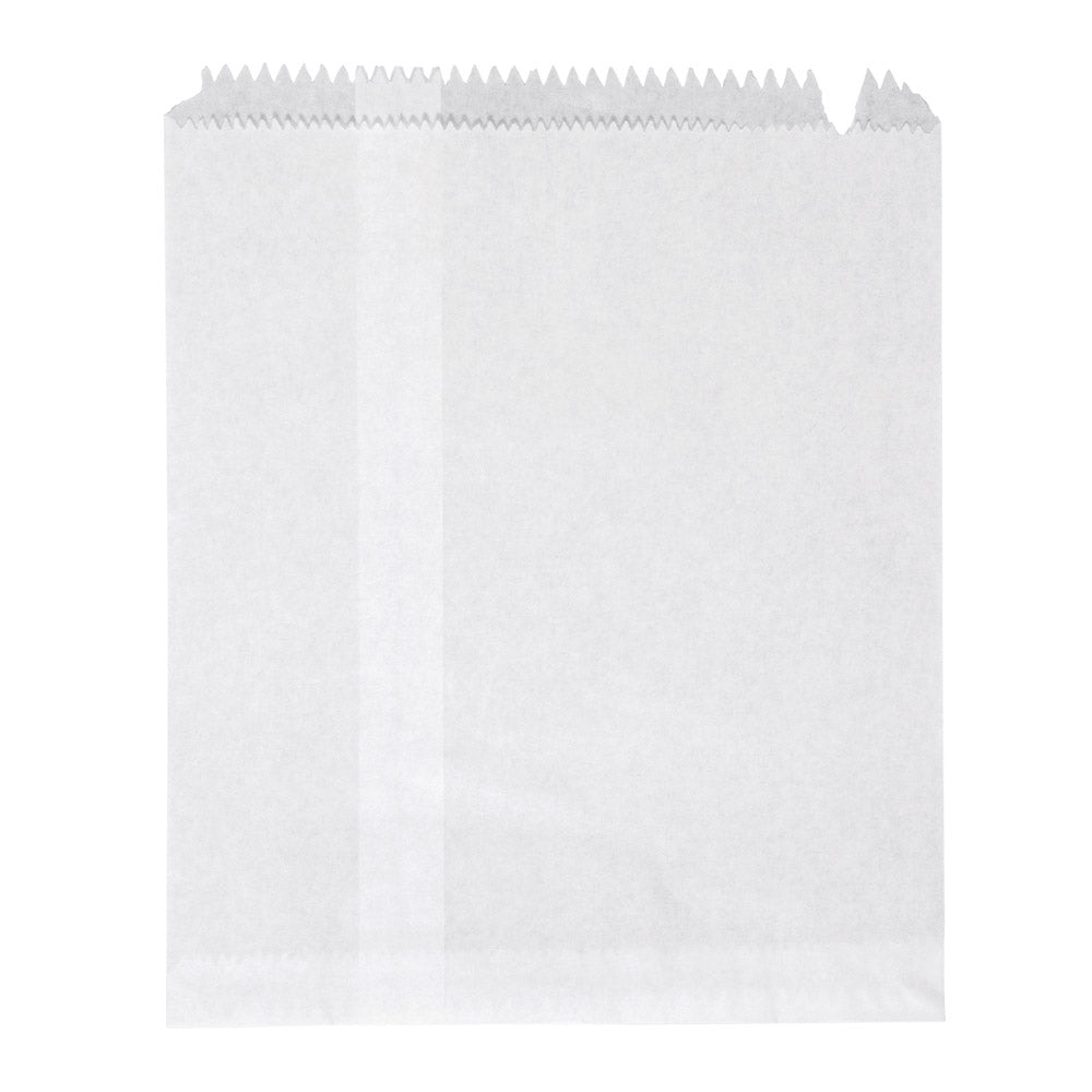 White Flat 3 Paper Bags 500s 205mm x 260mm ()