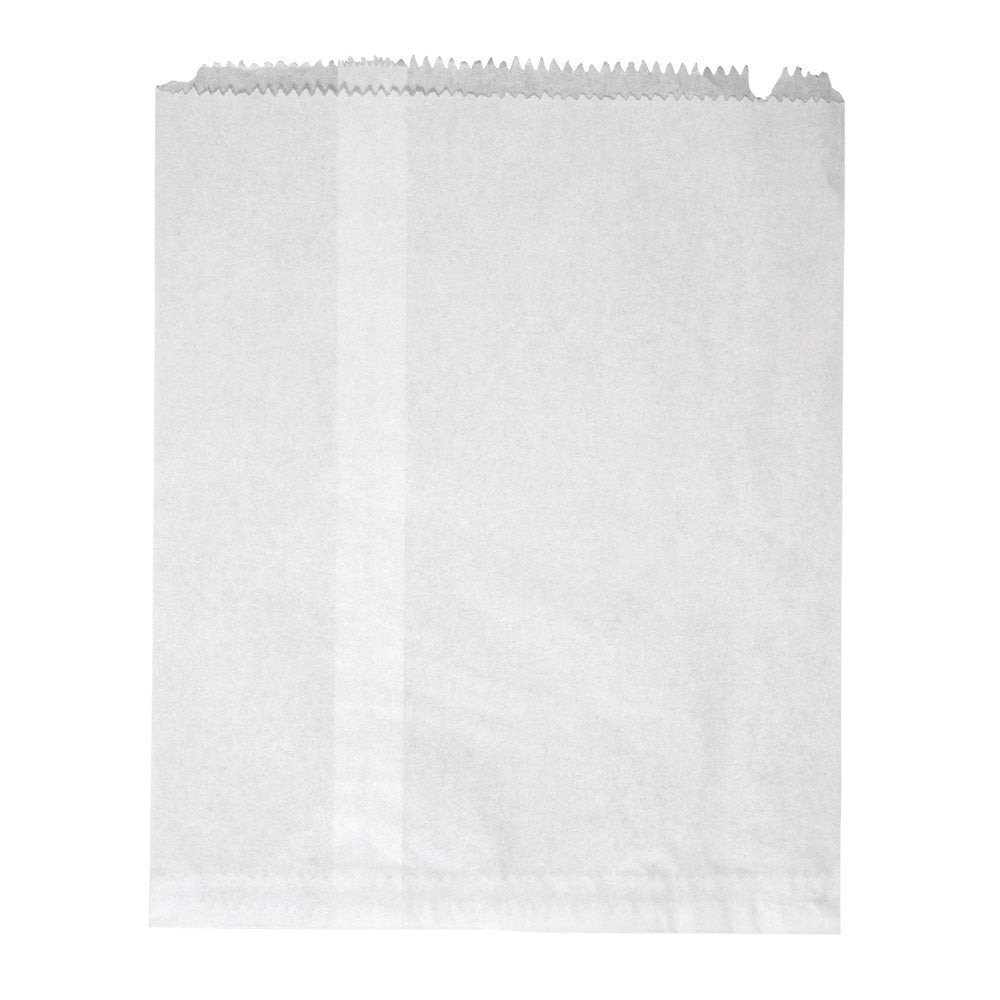White Flat 8 Paper Bags 500s 270mm x 400mm ()