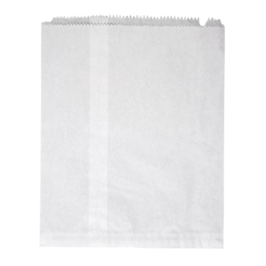 White Flat 8 Paper Bags 500s 270mm x 400mm ()