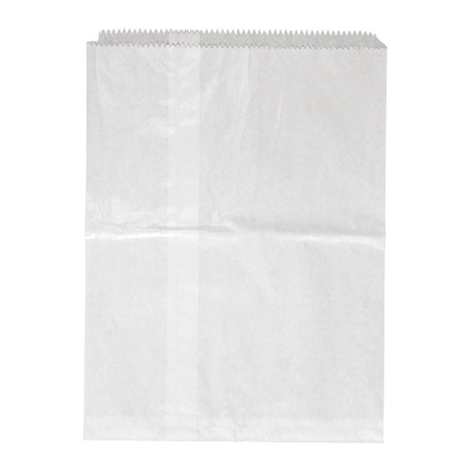 White Flat 12 Paper Bags 500s 290mm x 380mm ()