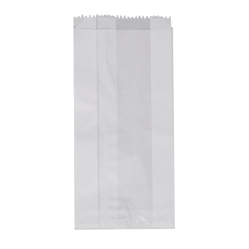 White Glassine Satchel 2 Bags 500s 245 x 115 x 50mm ()