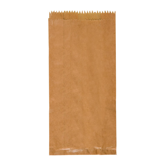 Brown Satchel 2 Paper Bag 500s 245 x 115 x 50mm ()