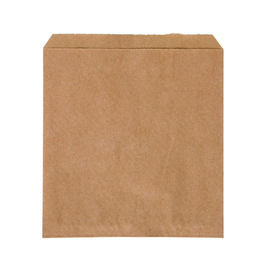 Brown Square 1 Paper Bags 1000s 180mm x 180mm ()