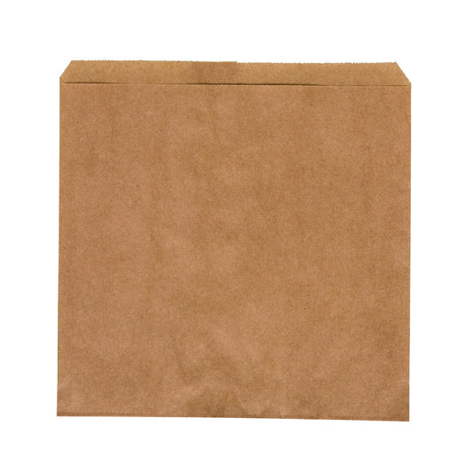 Brown Square 2 Paper Bags 1000s 200mm x 200mm ()