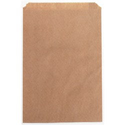 Brown Paper Bottle Bags No3 500s - 385mm x 240 x 68 ()