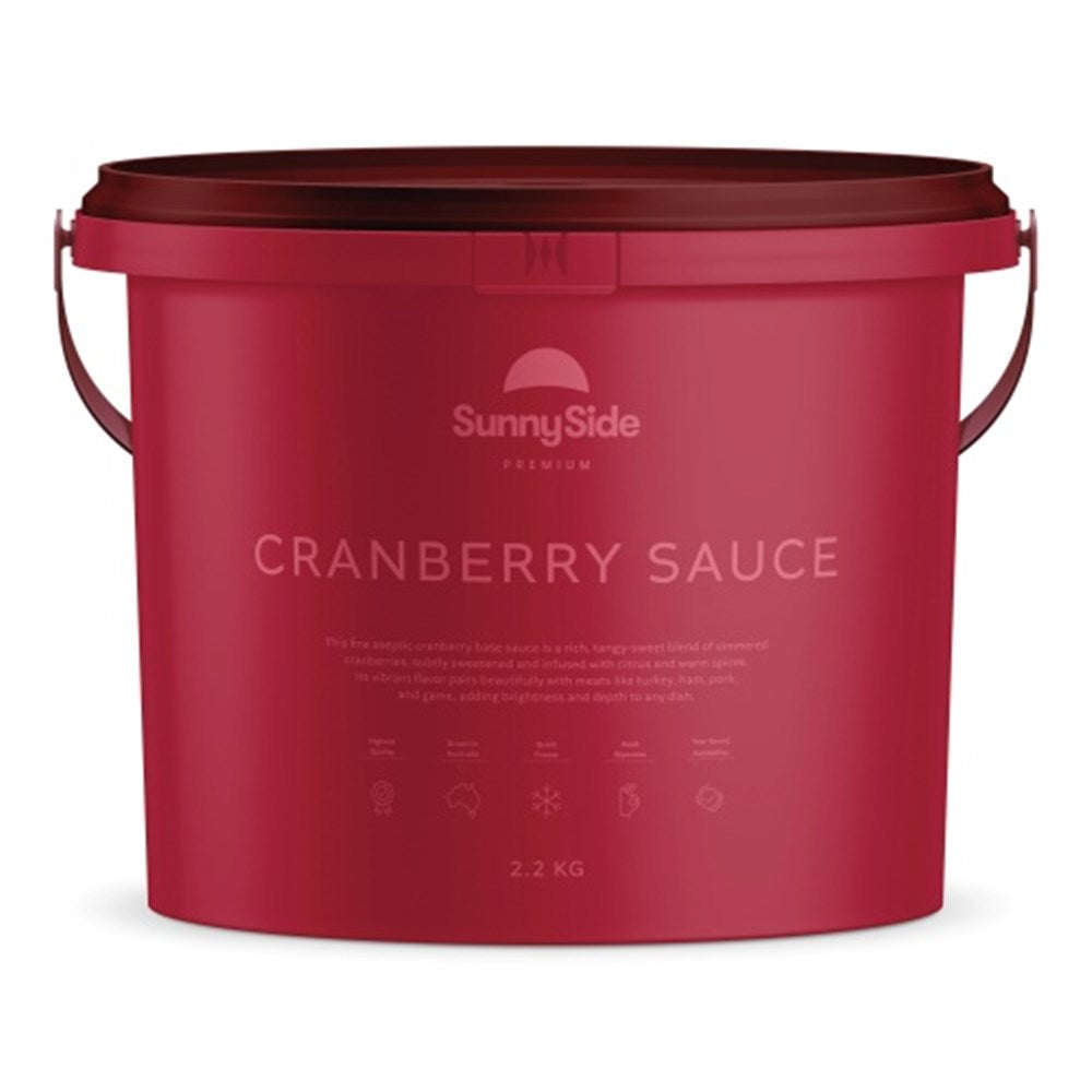 Cranberry Sauce 2.2kg - Gluten Free Halal