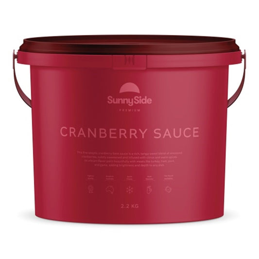 Cranberry Sauce 2.2kg - Gluten Free Halal