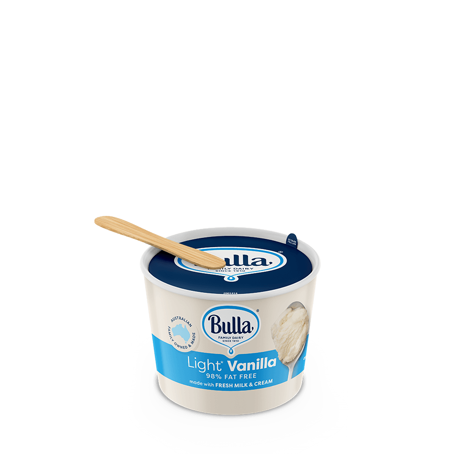 Ice Cream Cup Light Vanilla 36 x 100ml Gluten Free