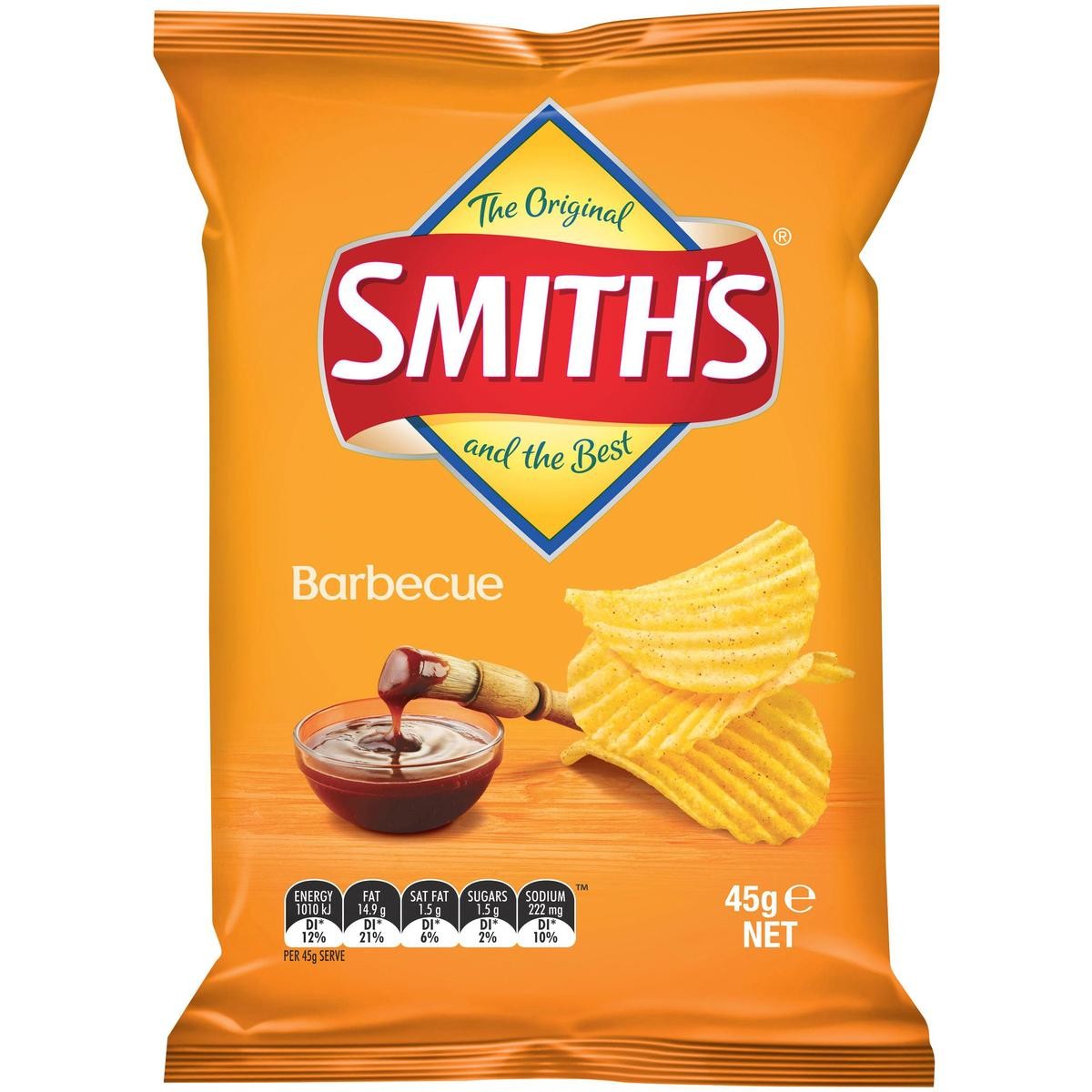 45g Crinkle BBQ RRP $2.05
