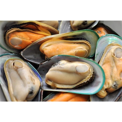 Mussels 1/2 Shell Cooked Medium 1kg - New Zealand