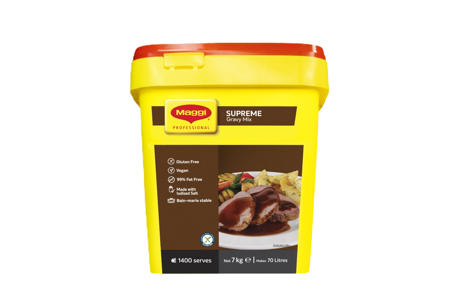 Gravy Supreme Mix 7kg - Gluten Free Dairy Free Vegan