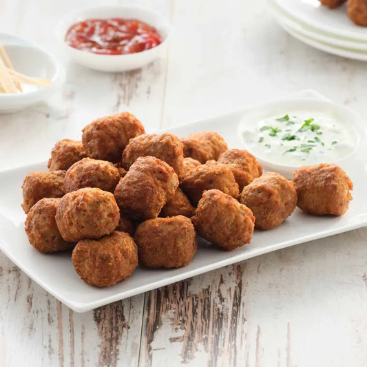 Meatballs Flamegrilled 1kg - Fully Cooked