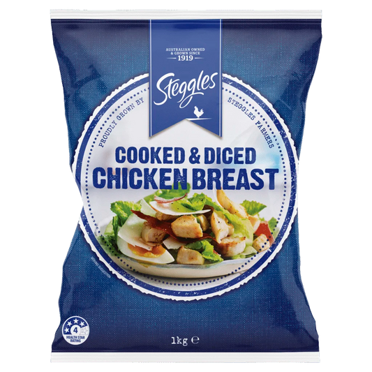 Chicken Meat Diced Skinless 1kg Halal