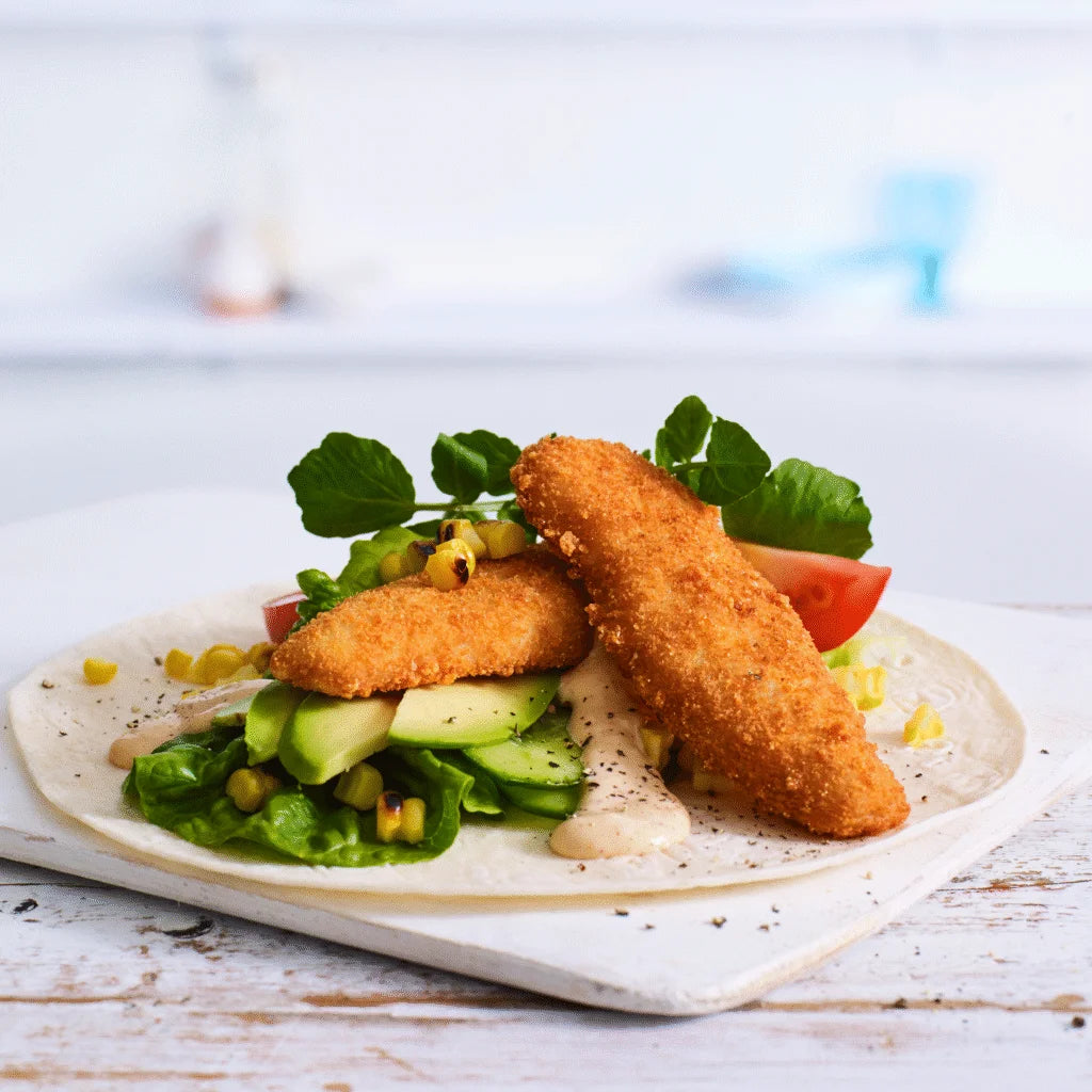 Classic Crumb Chicken Tender 1kg - 16 x 60g Halal