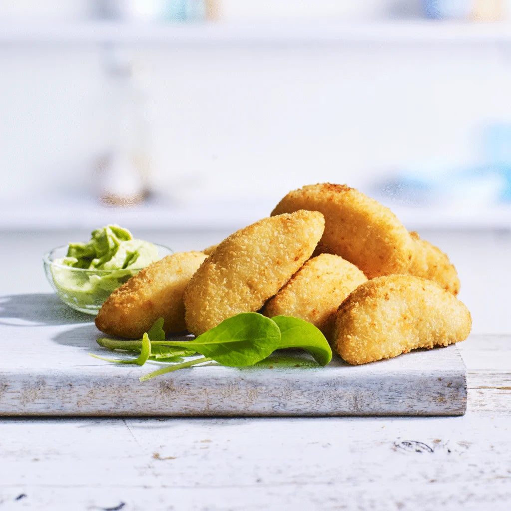 Chicken Breast Wedges 1kg - Approx 32 x 32g Fully Cooked
