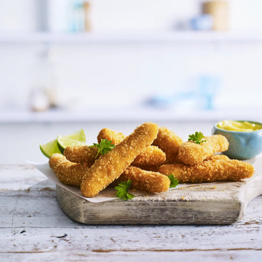 Chicken Goujons Crumbed 1kg - 50 x 20g Halal