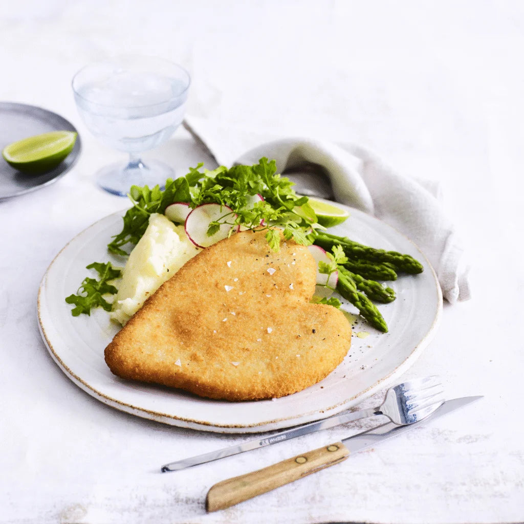 Tru Cut Chicken Breast Schnitzel 190g - 1kg Crumbed Halal