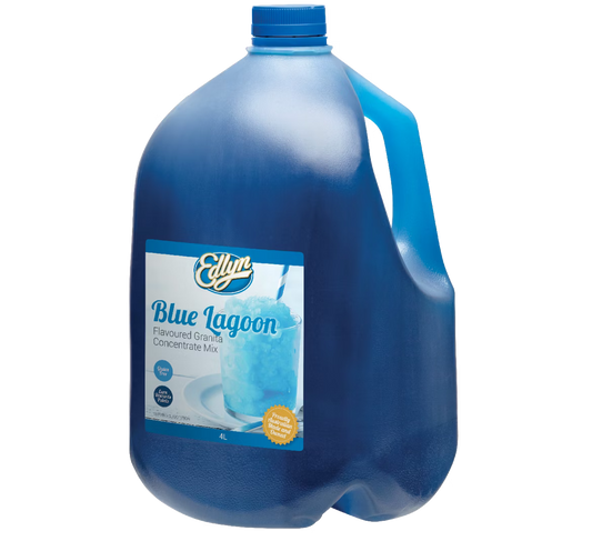Granita Blue Lagoon Syrup 2Lt - Gluten Free Vegan Halal Kosher