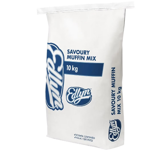 Savoury Muffin Mix 10kg Bag - Halal (H) Kosher Certified (Dairy)