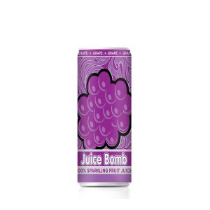 Grape 24 x 250ml Cans 100% Squeezed Grape Fruit Juices