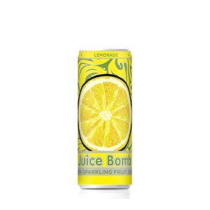 Lemonade 24 x 250ml Cans 100% Sparkling Lemon Fruit Juices