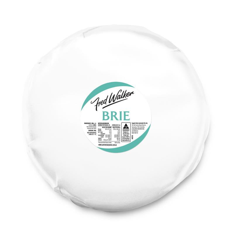 Double Cream Brie R/W Approx 1.2kg - Australian
