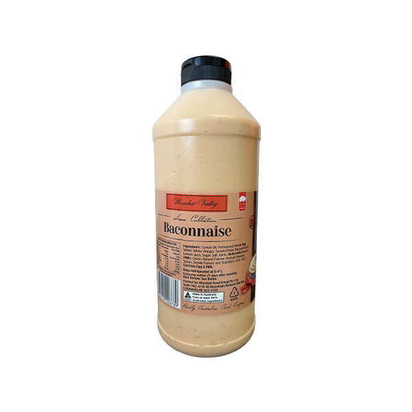 Baconnaise Sauce 1kg Squeeze Bottle - Gluten Free (GF)