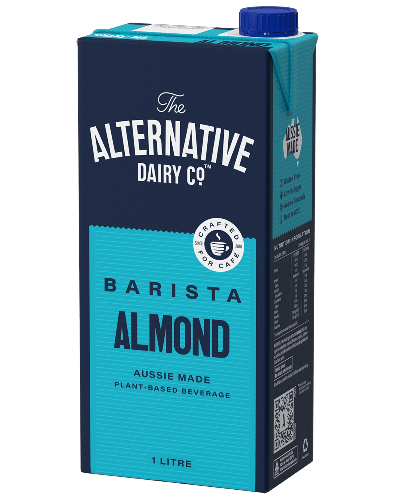 Almond Milk 1Lt UHT - Gluten Free Dairy Free Vegan