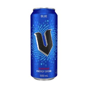 V Energy Drink BLUE Can 24 x 500ml