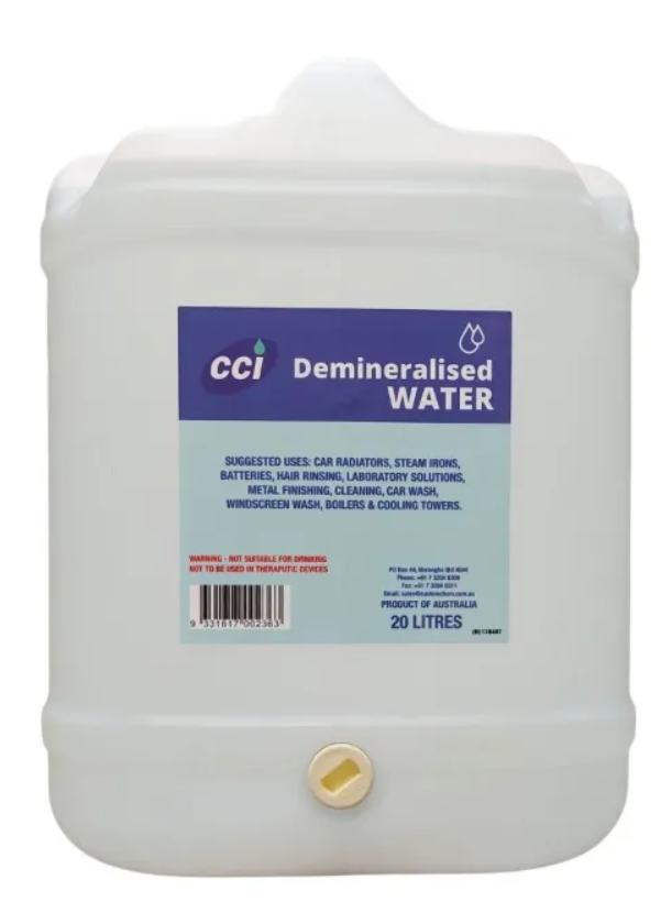 Demineralised Water 20Lt