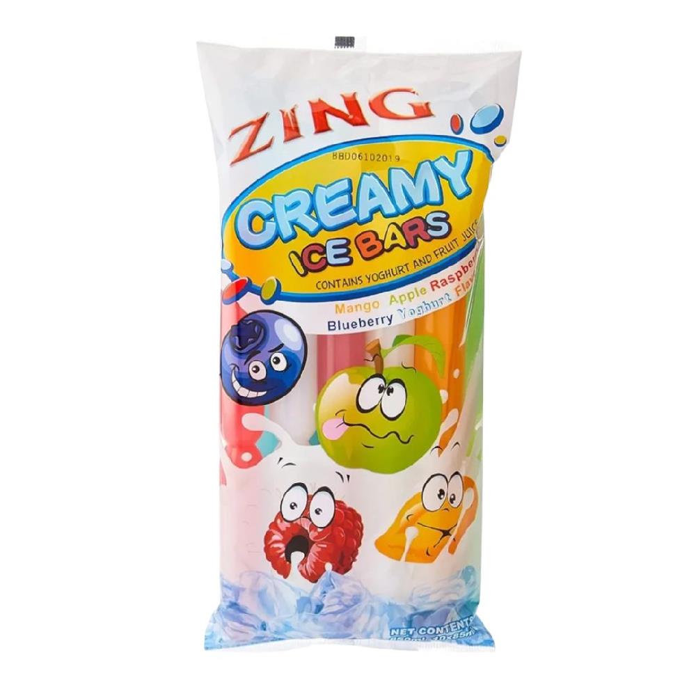 Creamy Ice Blocks 10 x 78ml - Mango, Apple, Raspberry, Blueberry Yoghurt Flavours