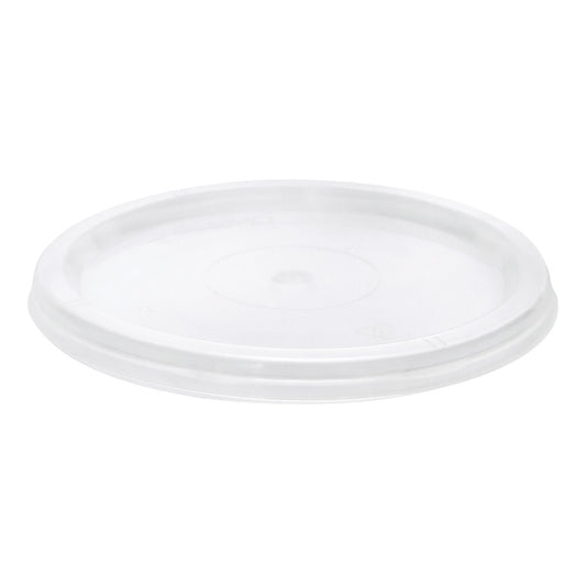 Lids Flat Fit Sundae Cup 190ml - 100s Plastic 90mm