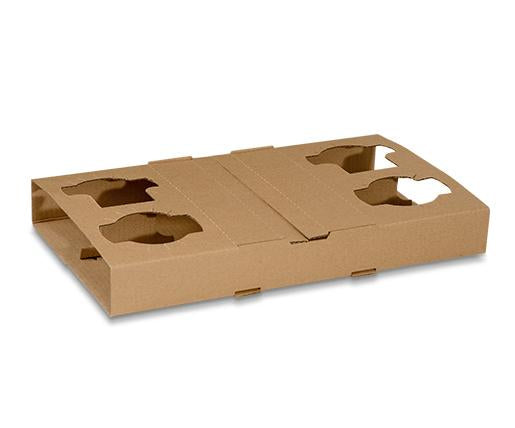 2 OR 4 Cup Carry Tray 100s With Perforation