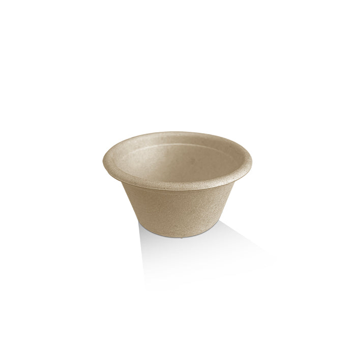 Portion Cup 2oz Sugarcane - 100s 62mm x 32mm