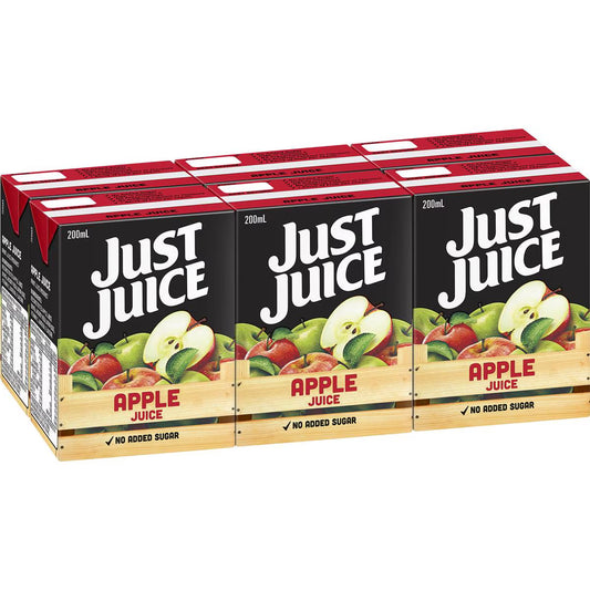 Apple Juice NAS 6 x 200ml Unit Price includes Cont Levy