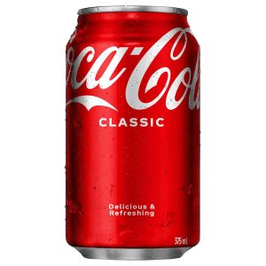 Coke 24 x 375ml Classic Cans Unit Price includes Cont Levy