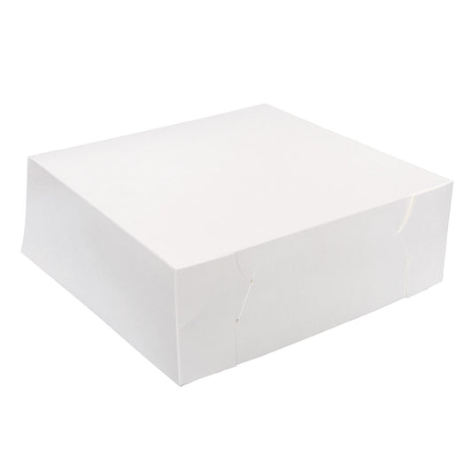 Cake Box White 11x11x4" - 100s 500um 275x275x100mm ()