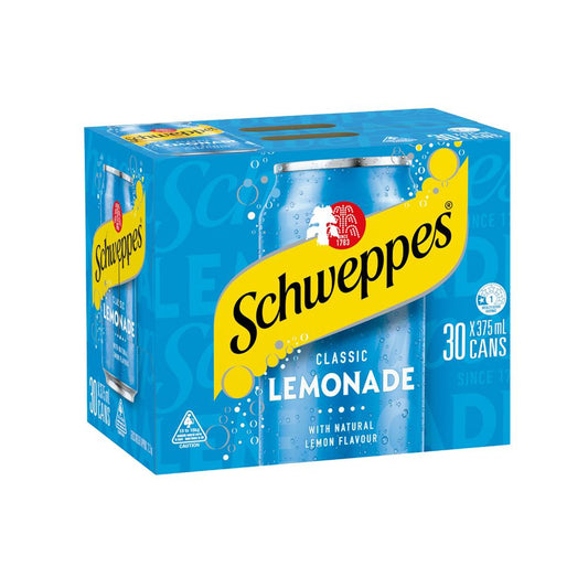 Lemonade 30 x 375ml Cans Unit Price includes Cont Levy