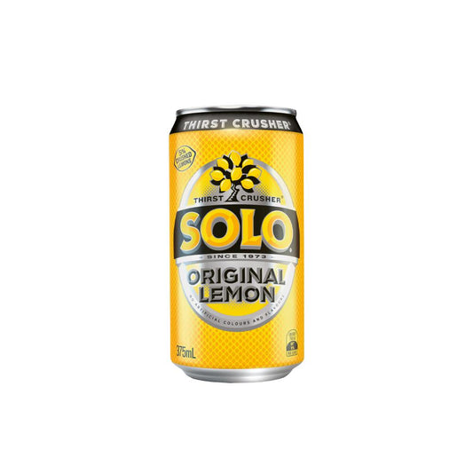 Solo Lemon 30 x 375ml Cans Unit Price includes Cont Levy