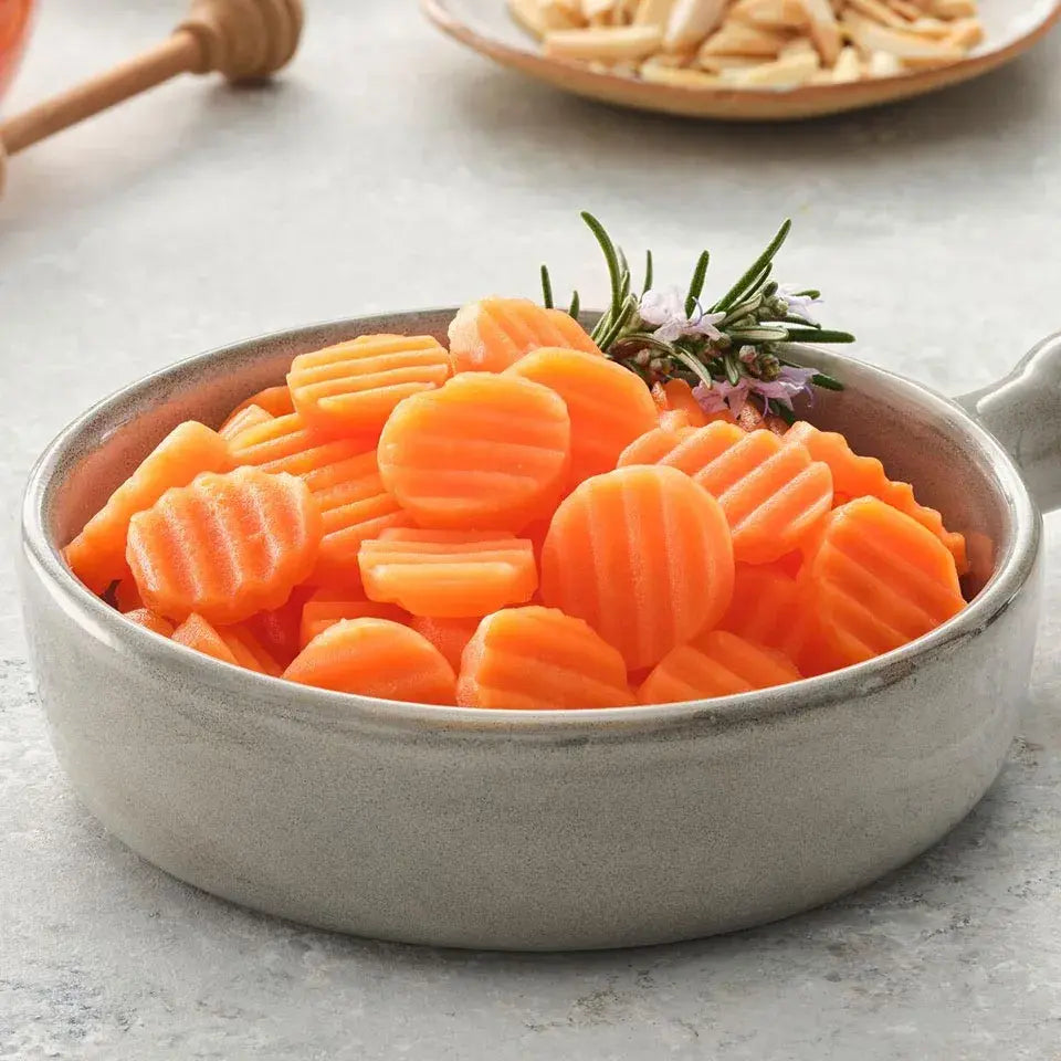 Carrot Rings Crinkle Cut 2kg