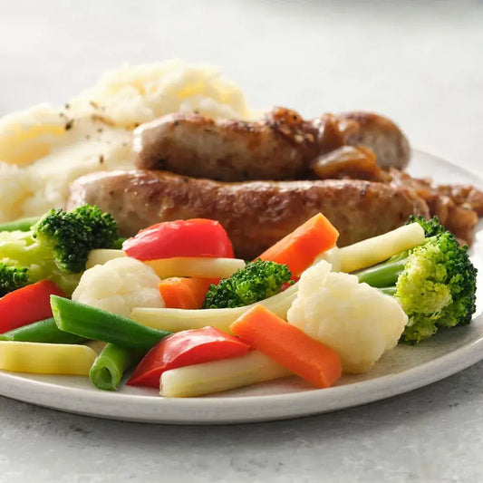 Vegetable Mix Melange 1.5kg - Broccoli/Green Beans Carrot/Cauliflower/Red Capsicum/ Yellow Beans