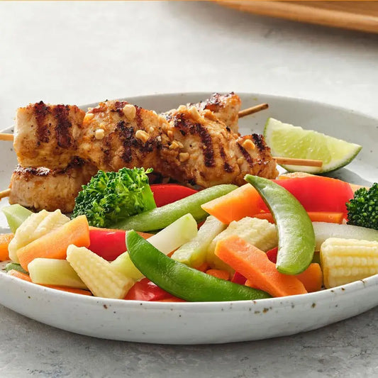 Vegetable Mix Panache Stir Fry 1.5kg - Broccoli Carrot/Red Capsicum/Baby Corn/Sugar Snap Peas