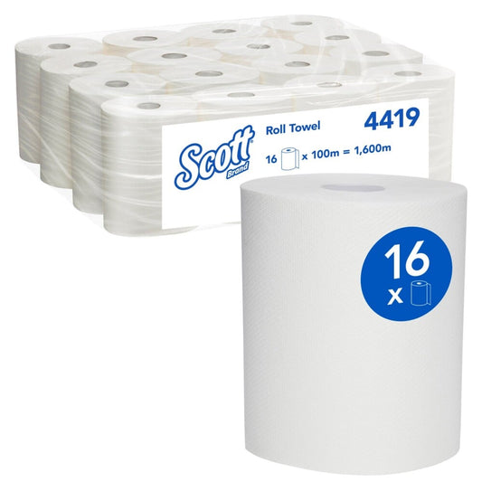 Roll Towel White 100m