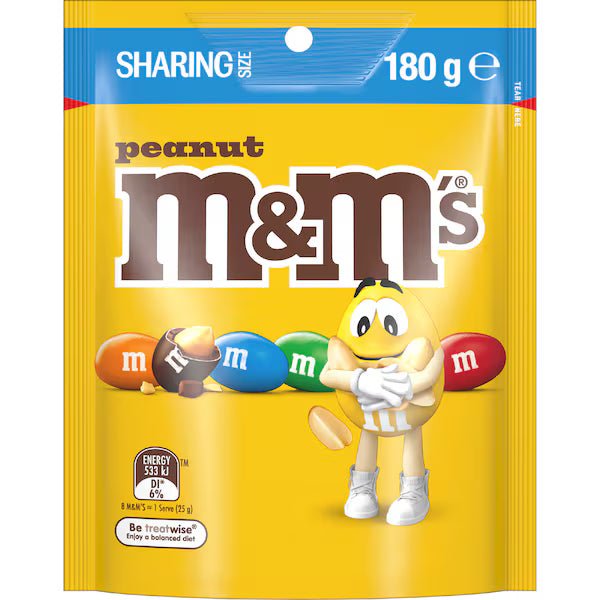 M&M Peanut 16 x 180g